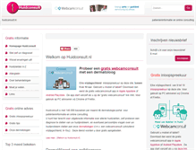 Tablet Screenshot of huidconsult.nl
